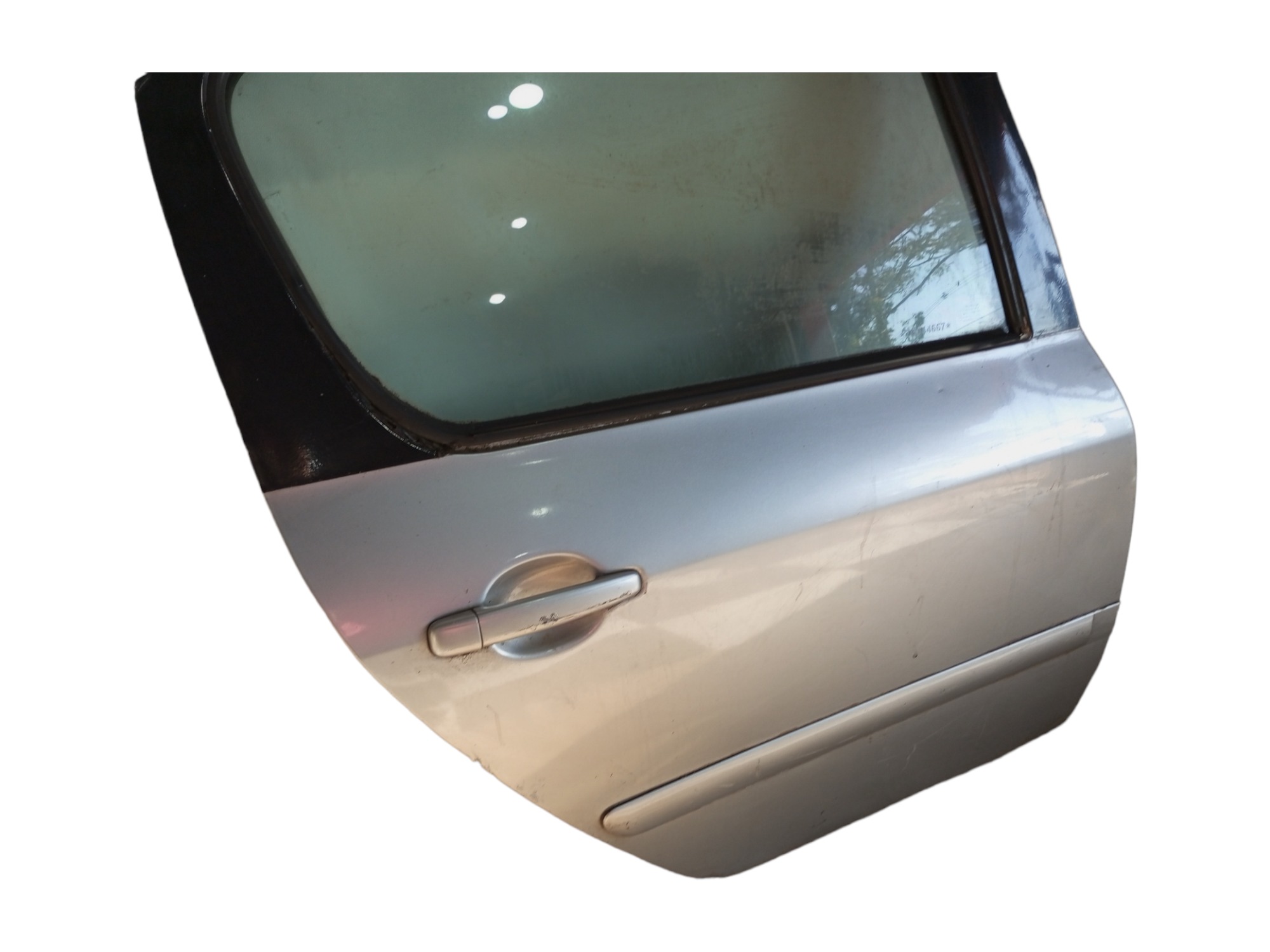 Porta Peugeot 307 2007 2008 2010 2011 2012 Traseira Direita Traseira Direito Prata 6