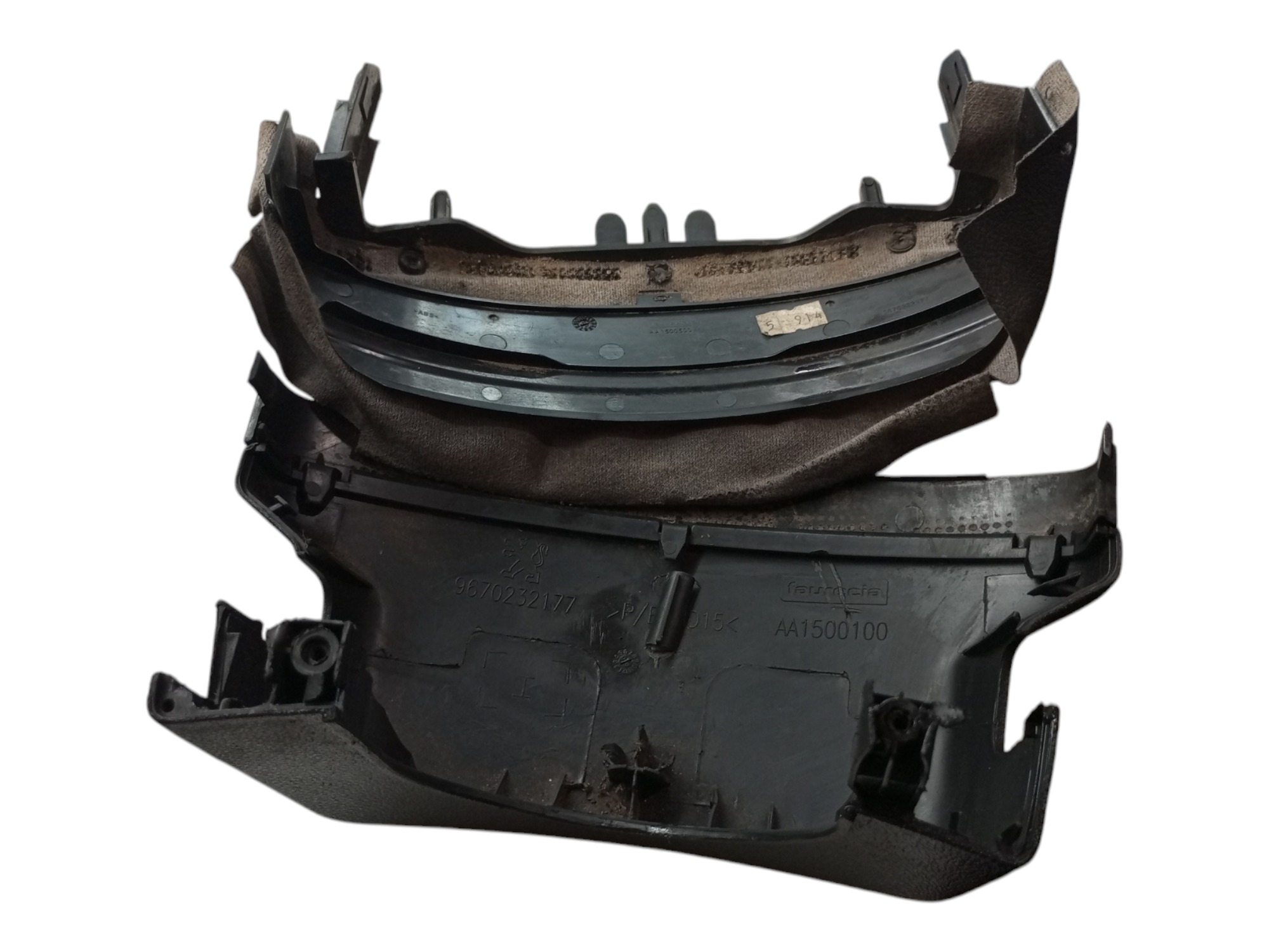 Moldura Coluna Chave Seta Peugeot 308 408 2012 2015 Superior 7