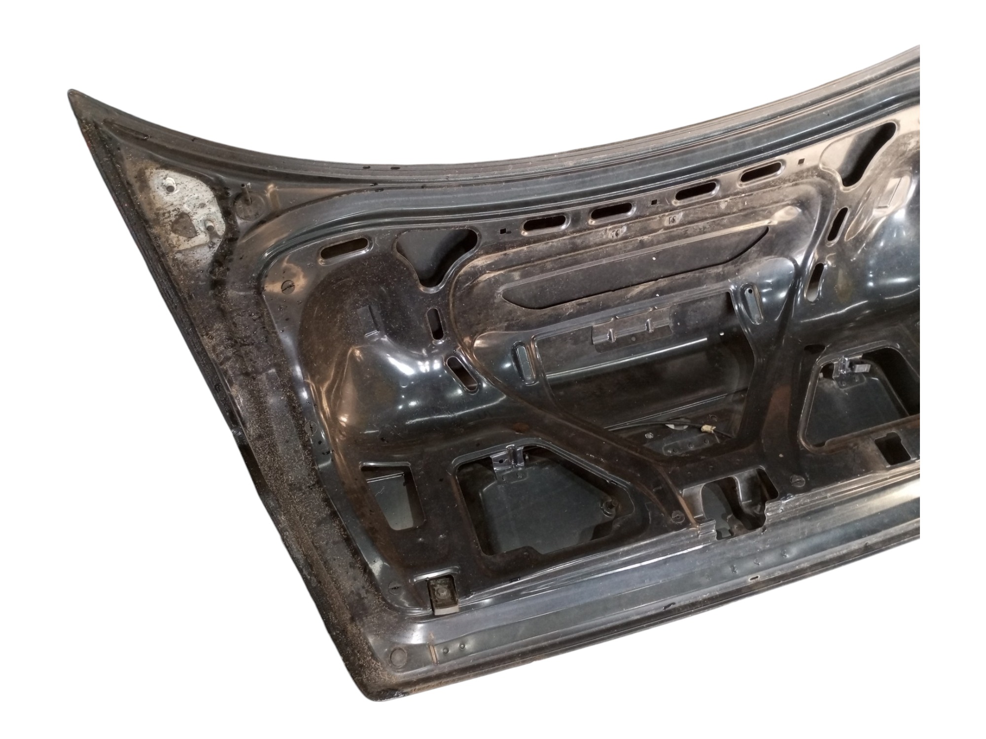 Tampao Tampa Traseira Audi A4 98 99 2000 2001  Porta Malas Preto 9
