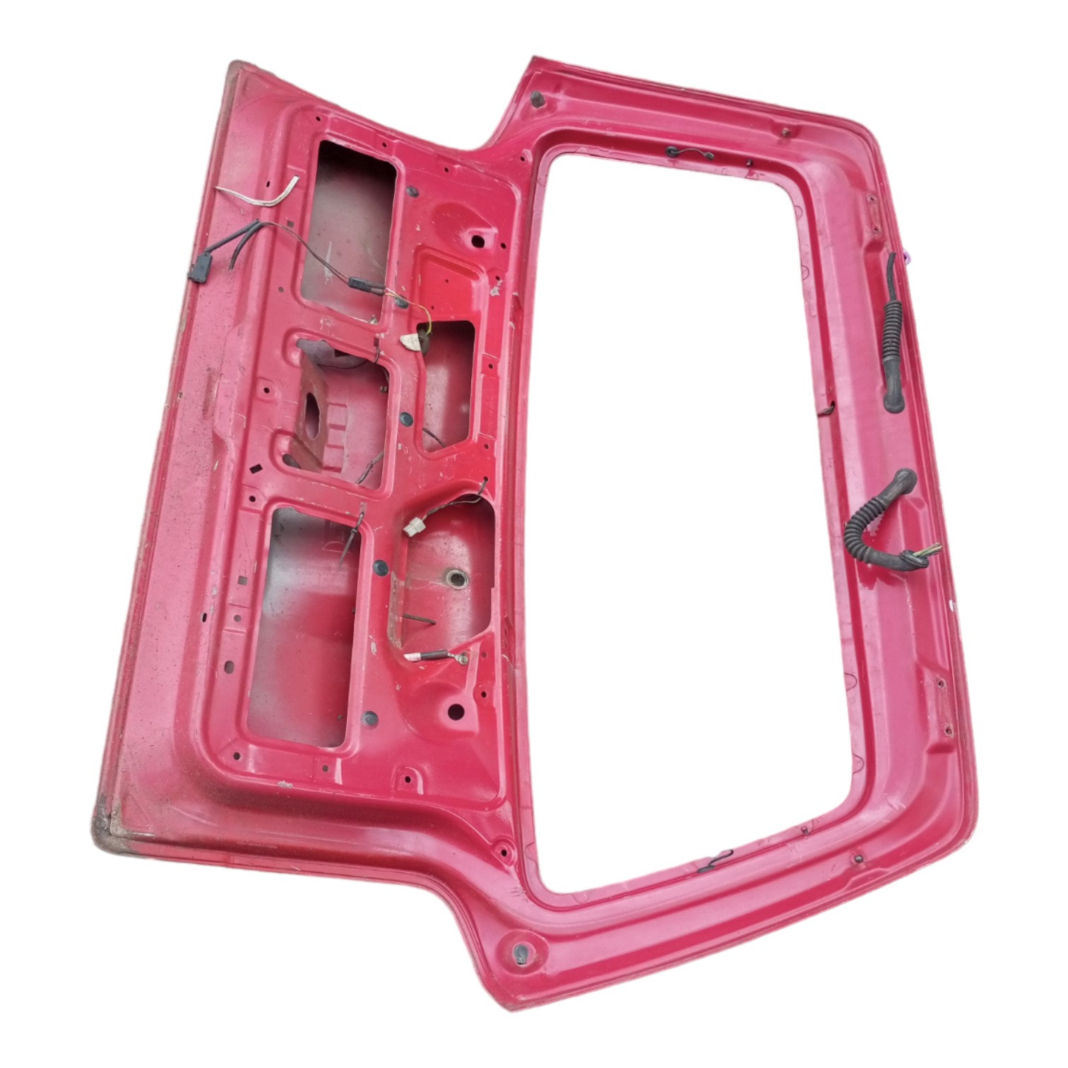 Tampao Tampa Traseira Golf Mk3 95 96 97 98 Vw Porta Malas  Vermelha 5