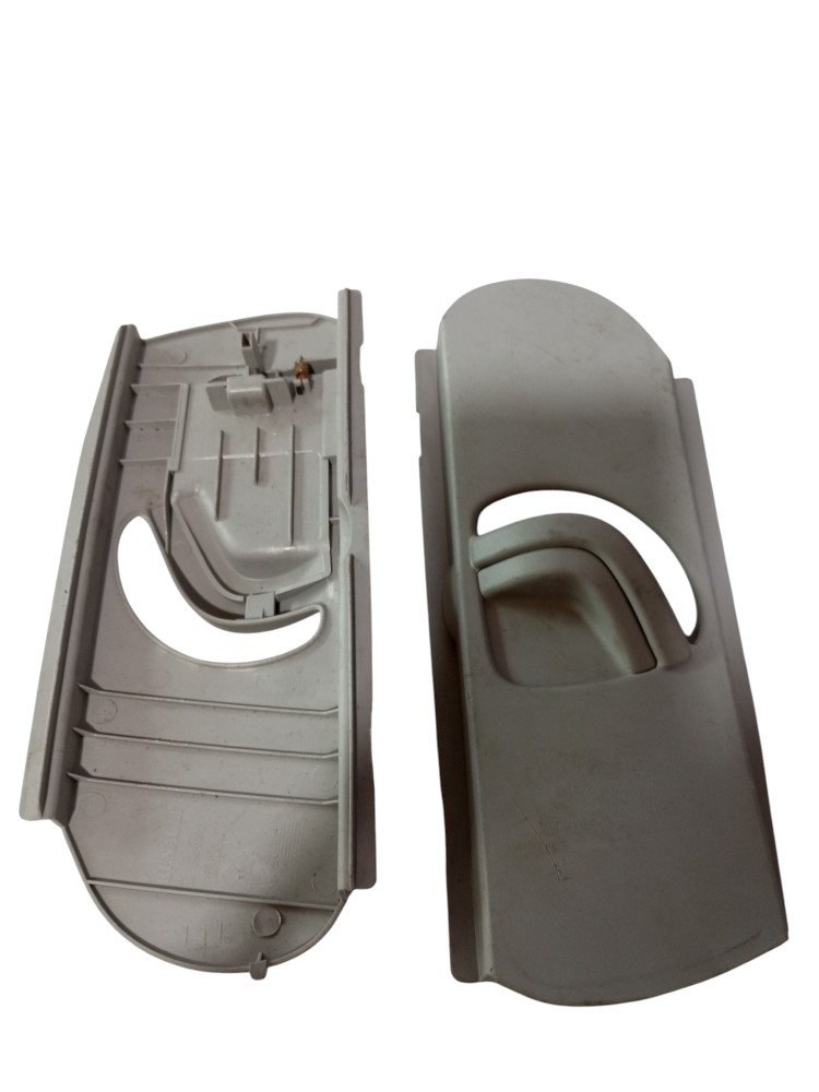 Moldura Coluna Cinto Renault Megane 2.0 2007 2010 2013 Par Cinza 3