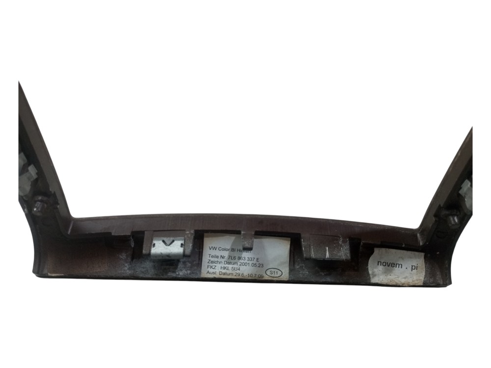 Moldura Console Ar Condicionado Touareg 2008 2010 Usado 4