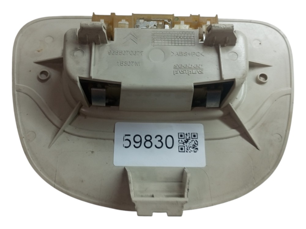 Luz Teto Cortesia Traseira Citroen C4 Pallas 2008 2010 2012 4
