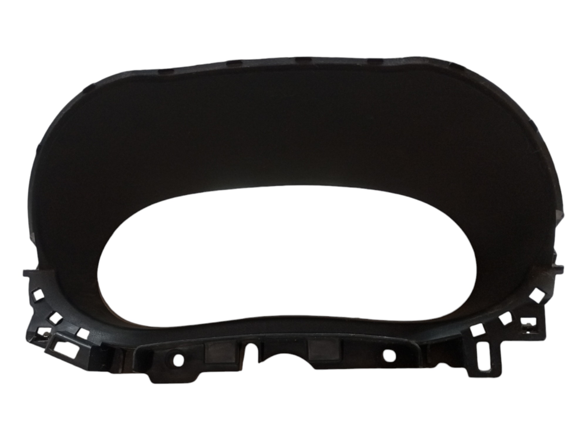 Moldura Painel Instrumento Sandero 2008 2009 2010 2011 2012 Preto 1