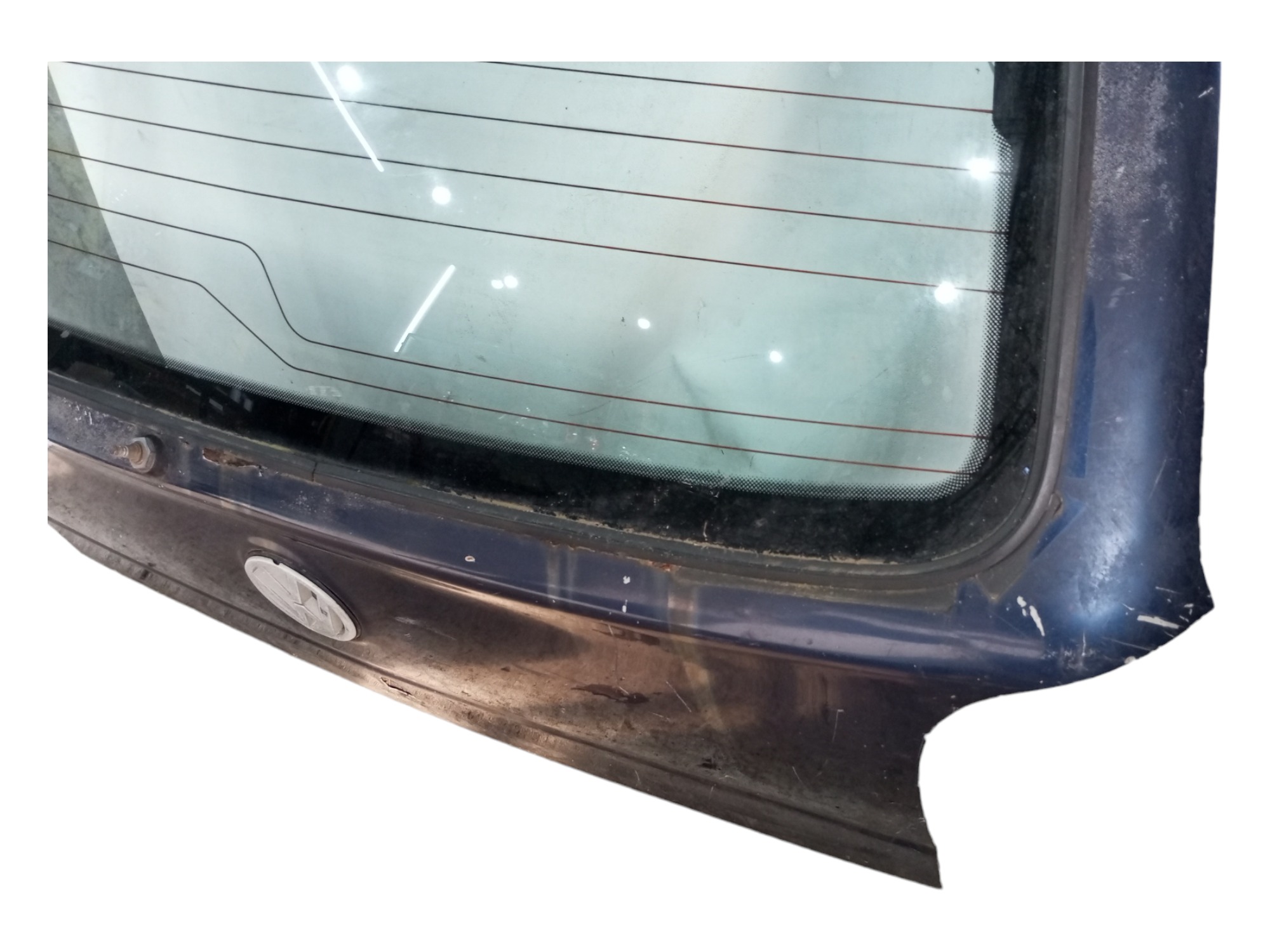Tampao Tampa Traseira Gol Mi 97 98 99 2000 Porta Malas Vw Azul 8