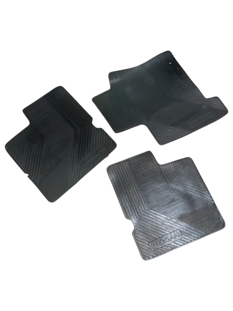 Kit Tapete Renault Logan 2008 2009 2010 2011 2012 Traseiro Preto 2