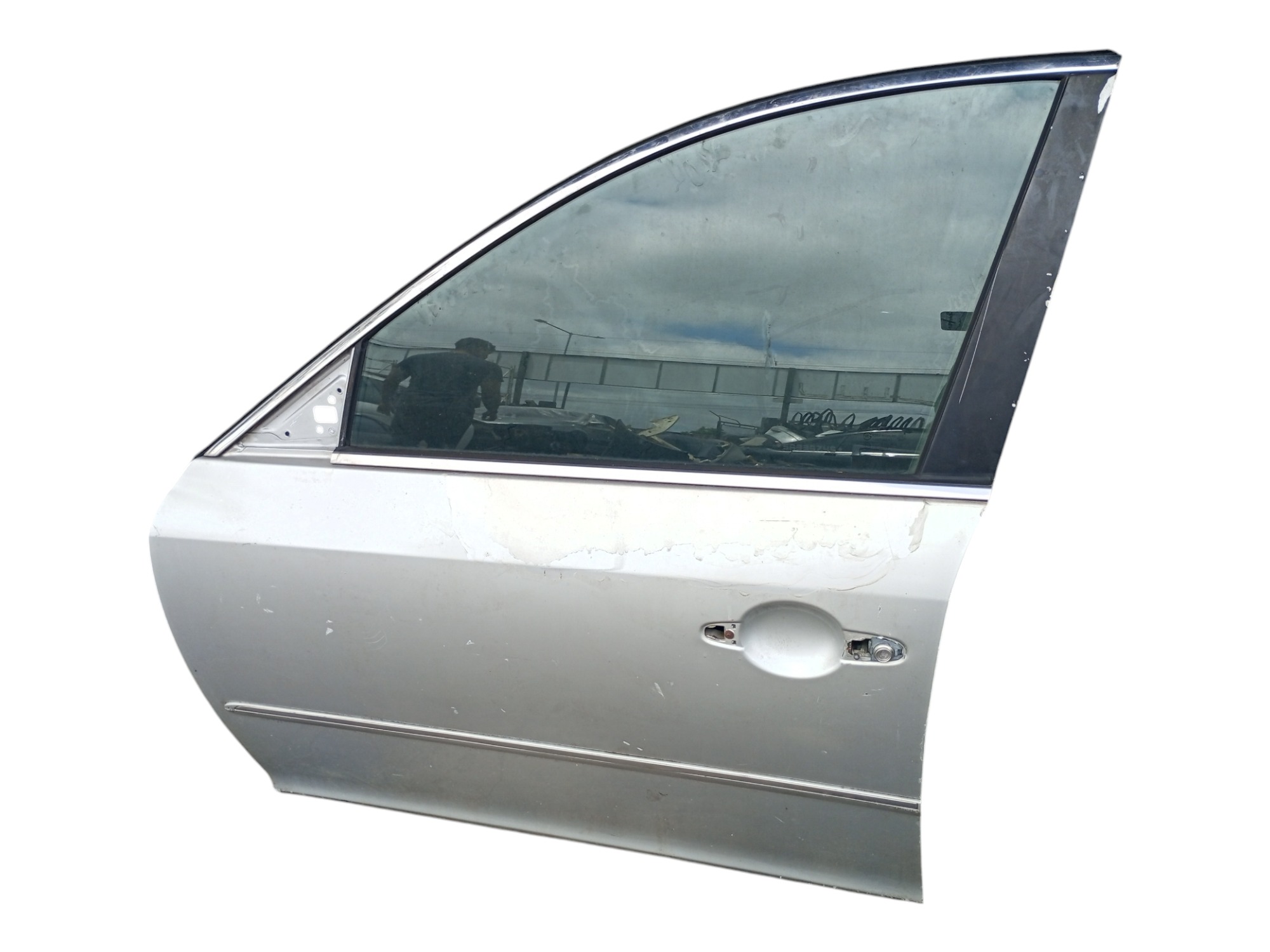 Porta Azera 2008 2009 2010 2011 Dianteira Esquerda Hyundai Dianteira Esquerda Prata 1