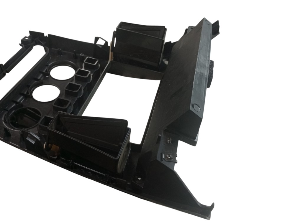 Moldura Painel Central Chery Cielo 2010 2012 2014 Usado Cinza 5