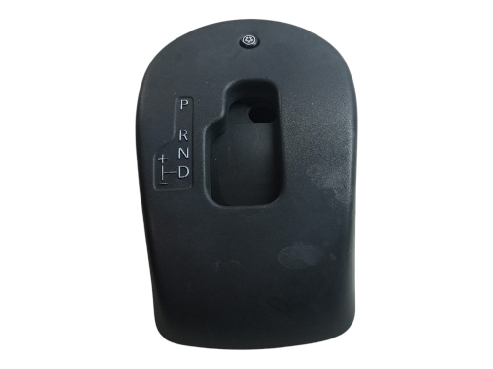 Moldura Alavanca Cambio Automatico Renault Logan 2008 2012  Preto 2