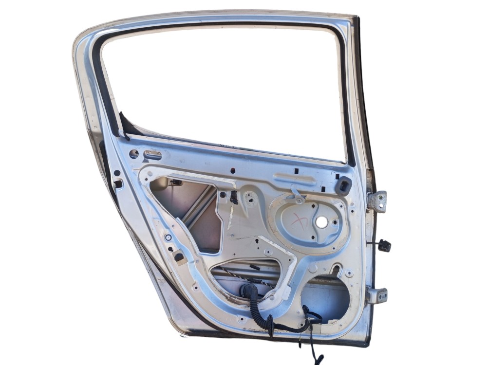 Porta Peugeot 407 2005 2006 2007 2008 Traseira Esquerda Traseira Esquerda Prata 9