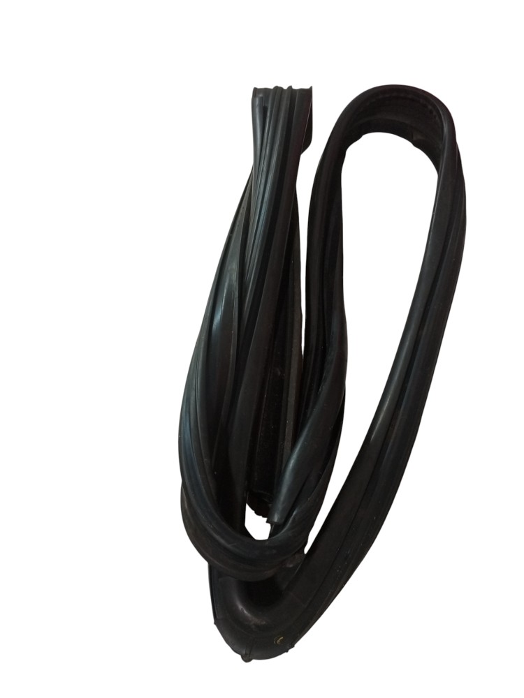 Borracha Guia Vidrodianteiro Sandero 2007 2009 2011 Esquerdo Preto