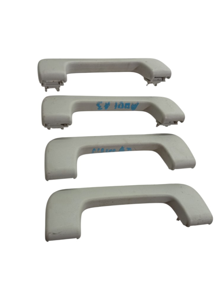 Kit Puxador Alca Teto Audi A3 Sportback 2.0 2007 2010 2012 Cinza