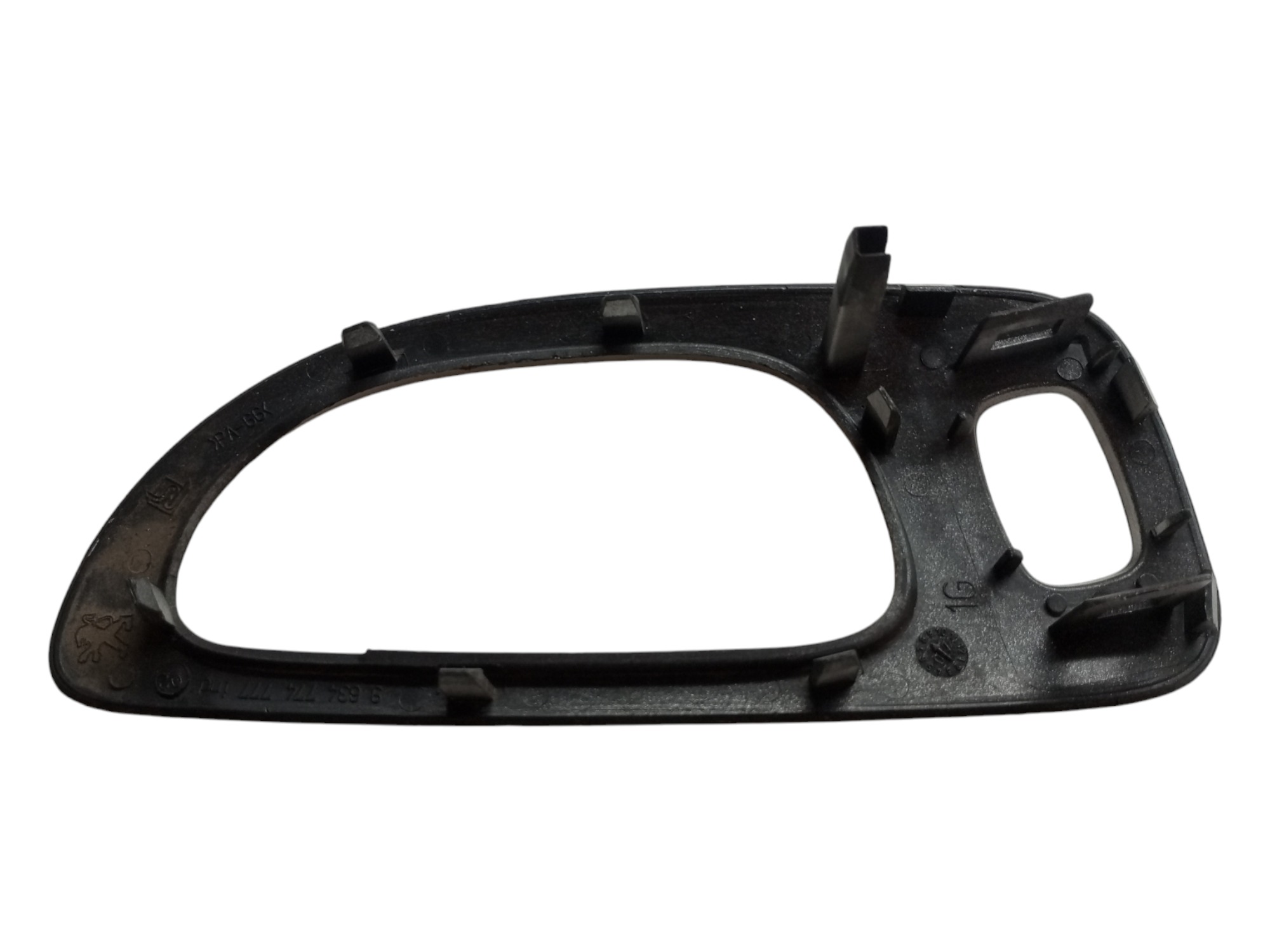 Moldura Macaneta Peugeot 307 2006 2012 Traseira Esquerda Cinza Traseira 7