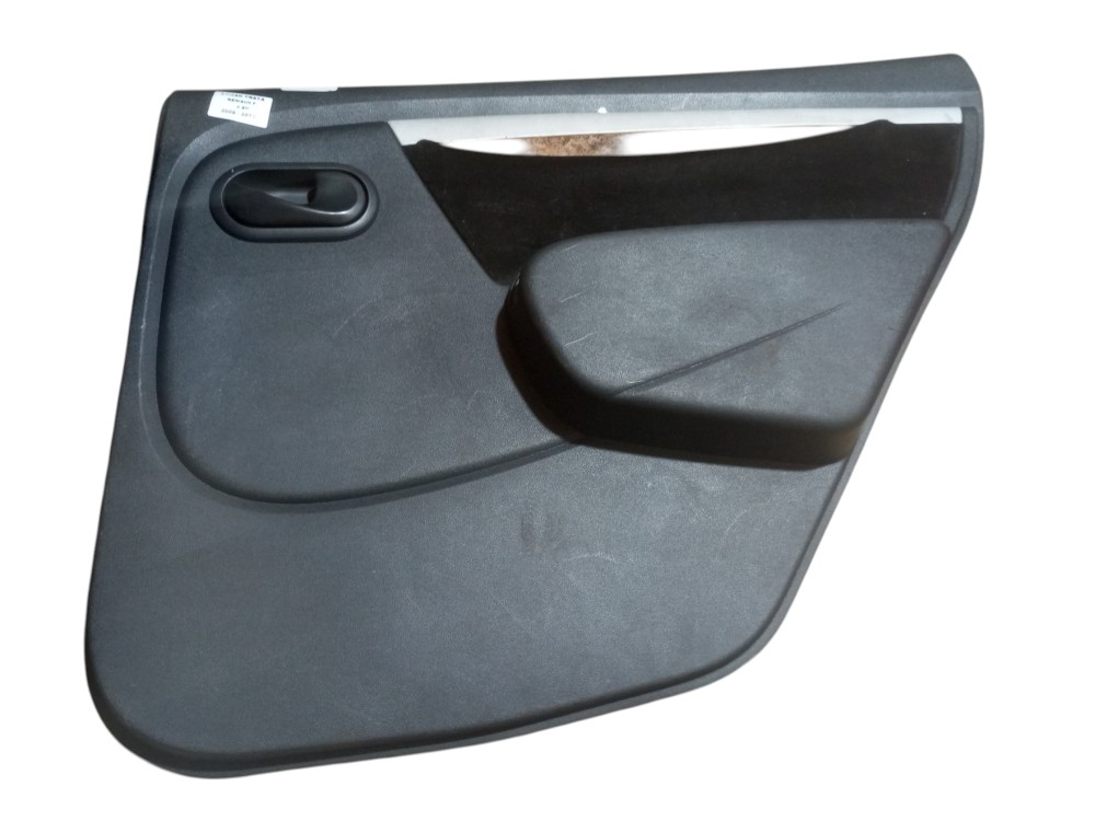 Forro Porta Renault Logan 2008 2012 Traseiro Direita Preto 2