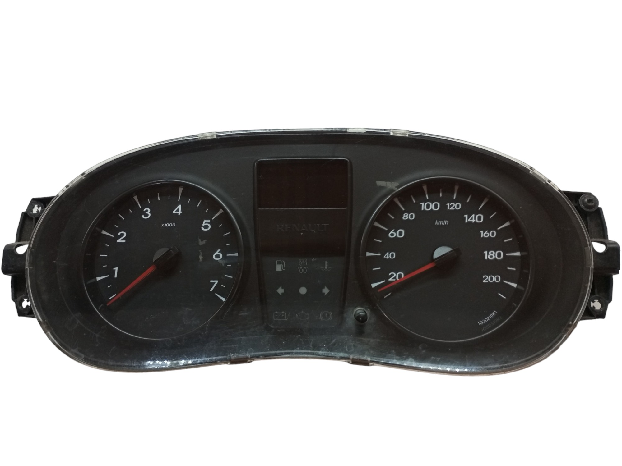 Painel Instrumento Clio 2011 2012 2013 2014 2015 Velocimetro Preto 1
