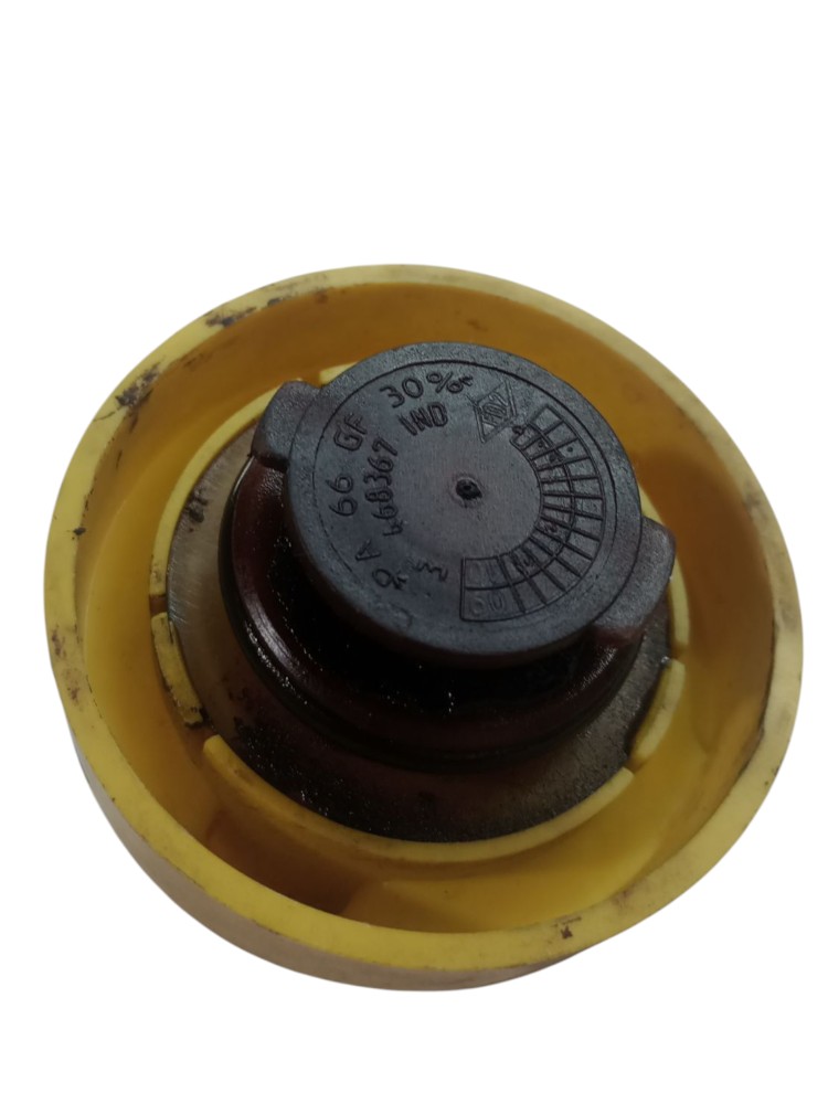 Tampa Reservatorio Oleo Motor Logan 2008 2010 2012 Renault Amarelo 4
