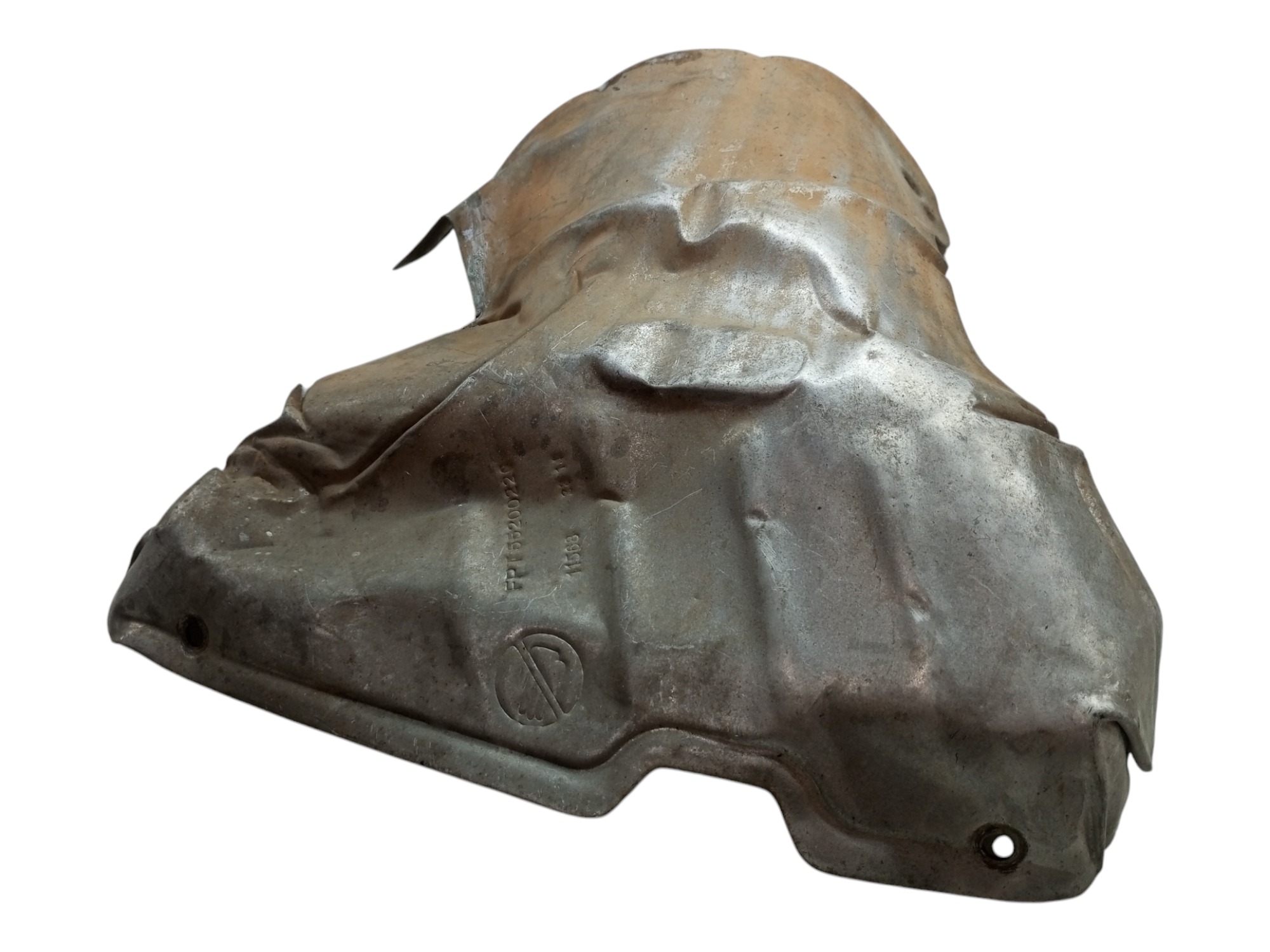 Defletor Calor Escape Fiat Palio 2008 2009 2010 Coletor 1.4 1