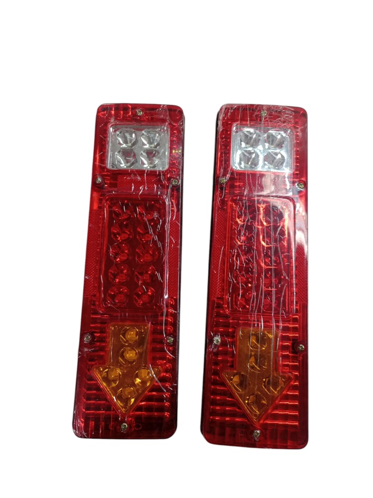 Par Laterna Led Caminhao Hr 1113 2013 Traseira Direito Vermelho 4