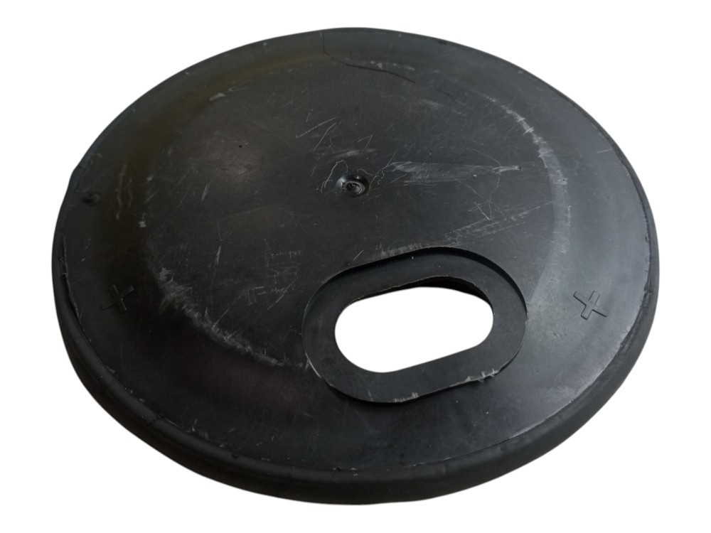 Tampa Acabamento Tanque Combustivel Megane 2007 2013 Usado Preto 4