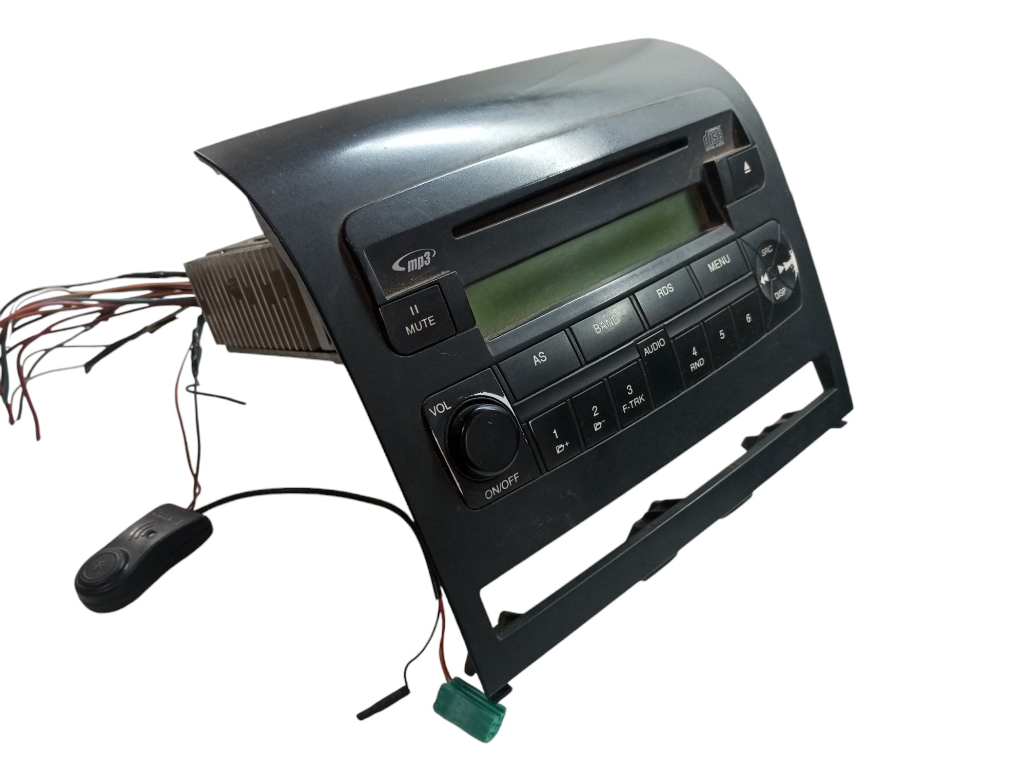 Moldura Radio Fiat Idea Siena Palio 2007 2008 2009 Player  Preto 7