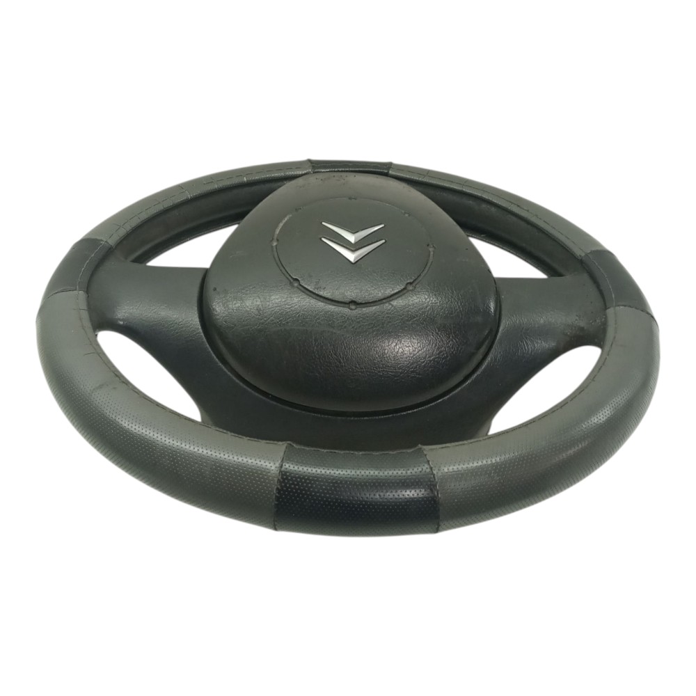Volante Direcao Citroen C3 2003 2012 Original Recapado Preto 3