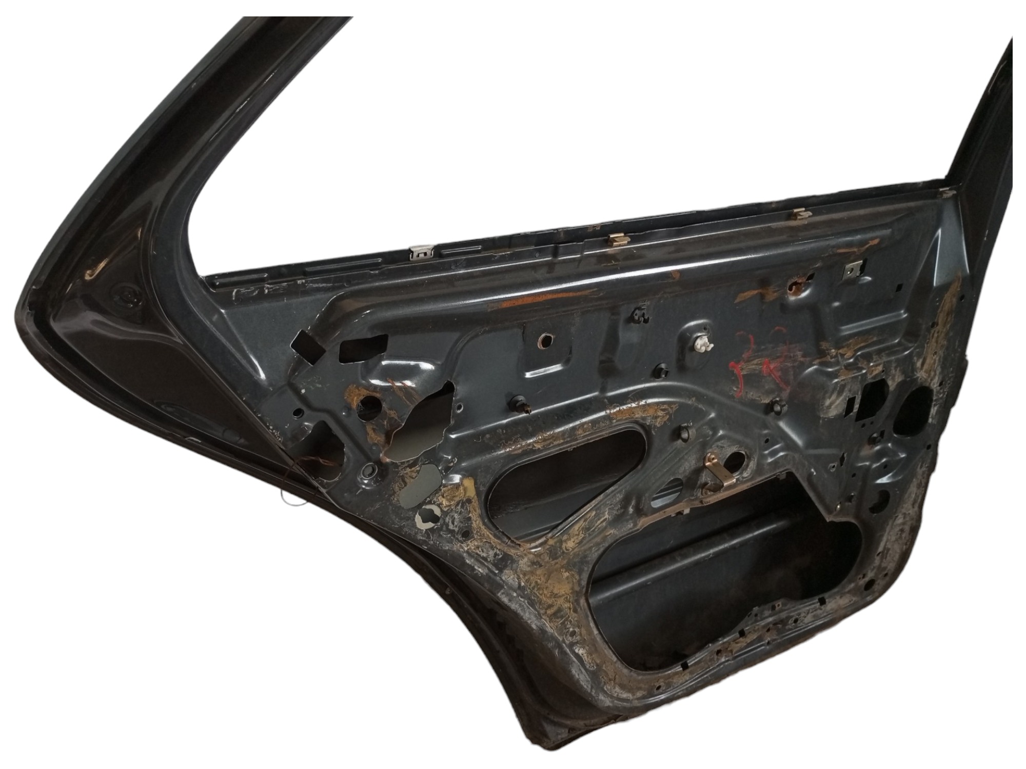 Porta Mercedes C230 Kompressor 2000 2005 Traseira Esquerda Traseira Esquerda Prata 6