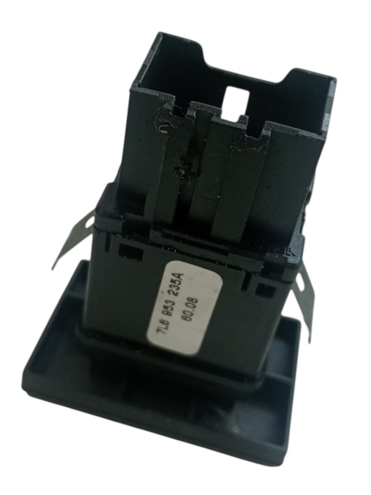 Botao Pisca Alerta Volkswagen Touareg 2005 2010 2015 Preto 2