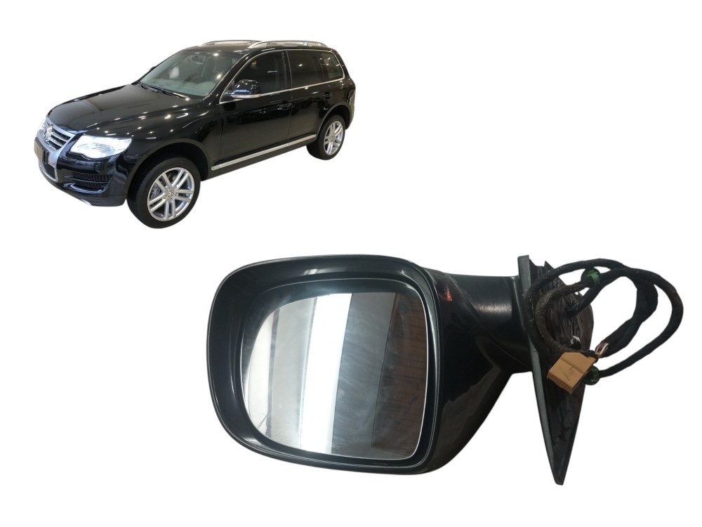 Retrovisor Volkswagen Touareg 2008 2009 2010 Direito C Pisca 1