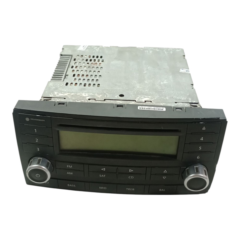 Radio Cd Player Volkswagen Touareg 2004 2010 Original Usado