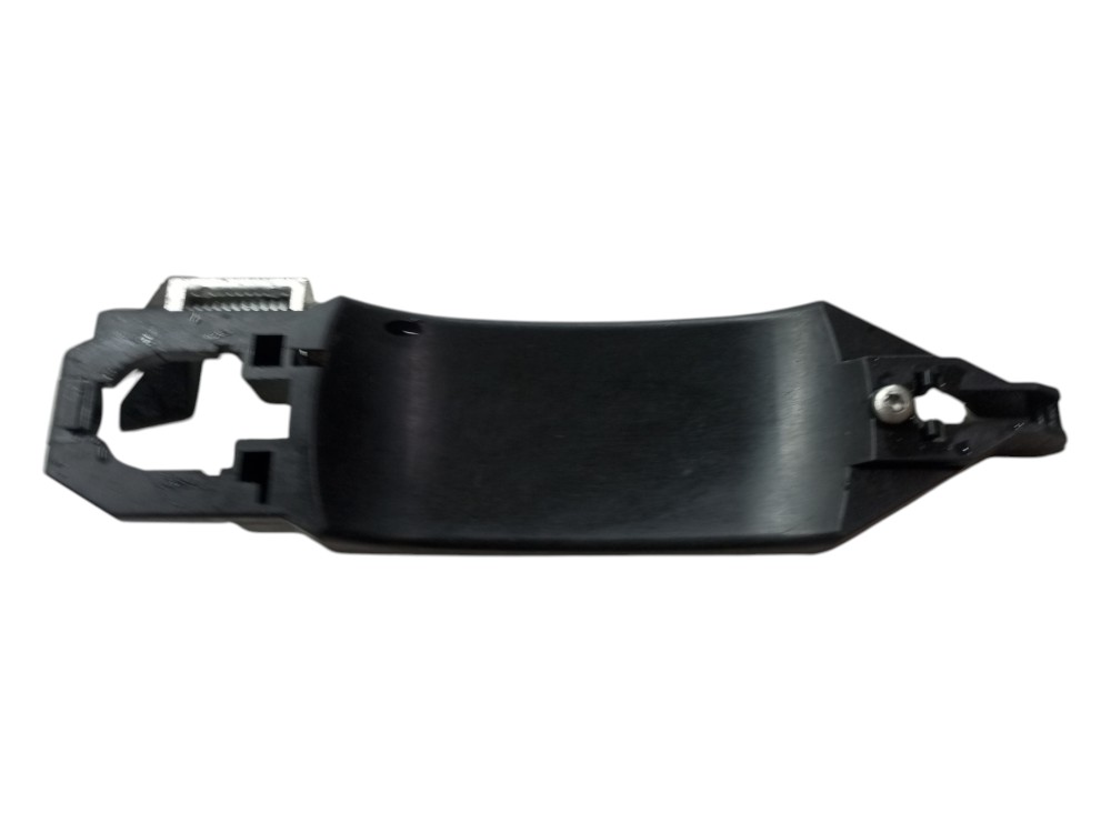 Moldura Macaneta Porta Fiat Palio 2002 2008 Traseira Direita Preto Traseira 6