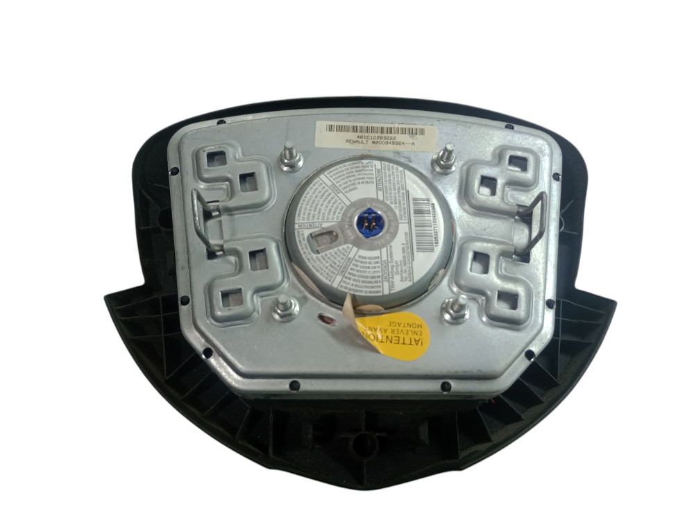 Volante Direcao Sandero Logan Renault 2008 2009 2012 2014 Preto 5
