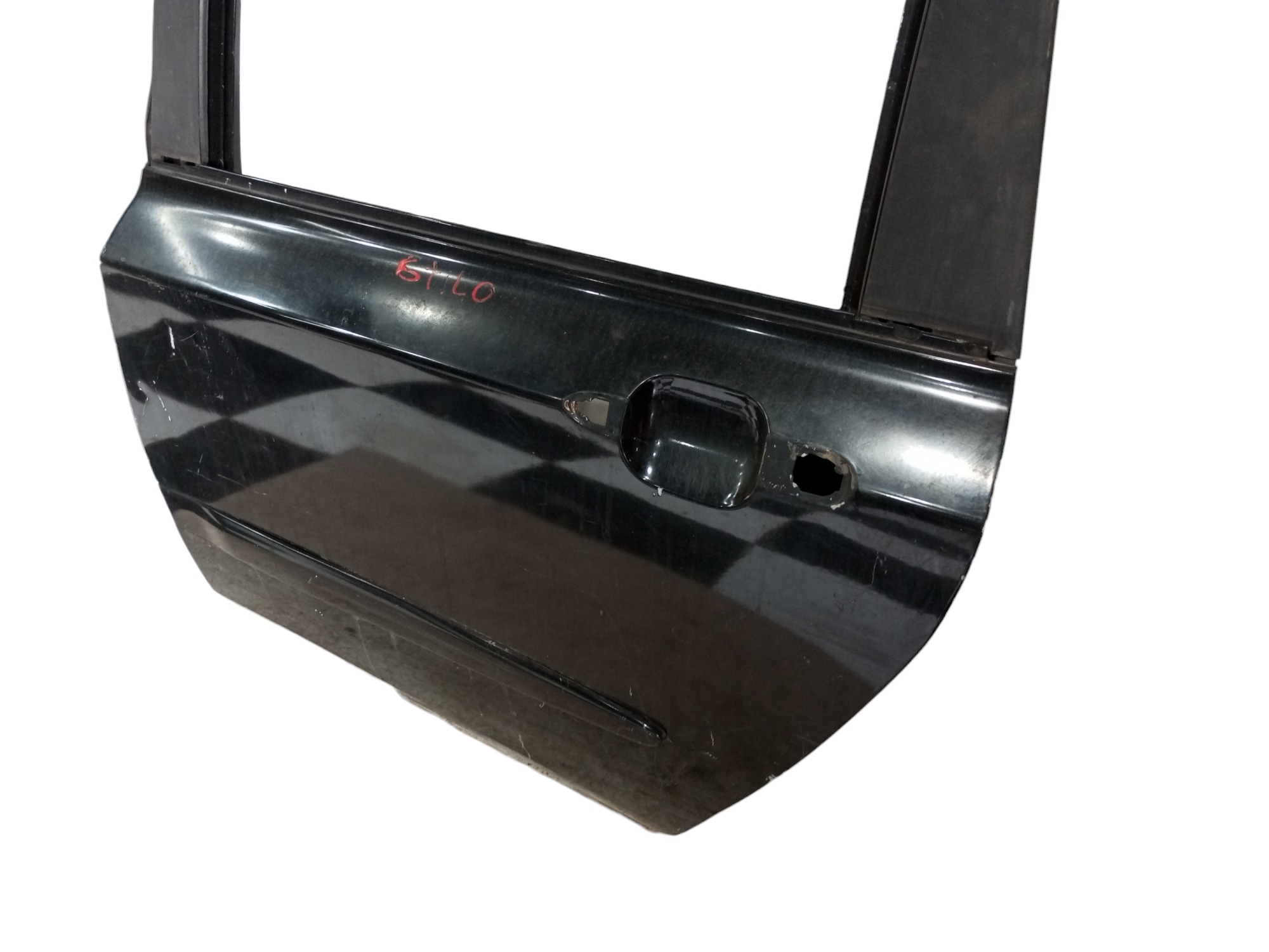 Porta Fiat Stilo 2003 2004 2005 2006 2008 Traseira Esquerda Preto 5