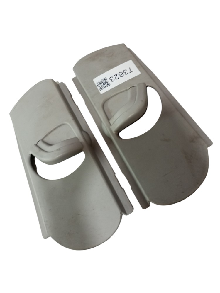 Moldura Coluna Cinto Renault Megane 2.0 2007 2010 2013 Par Cinza 1
