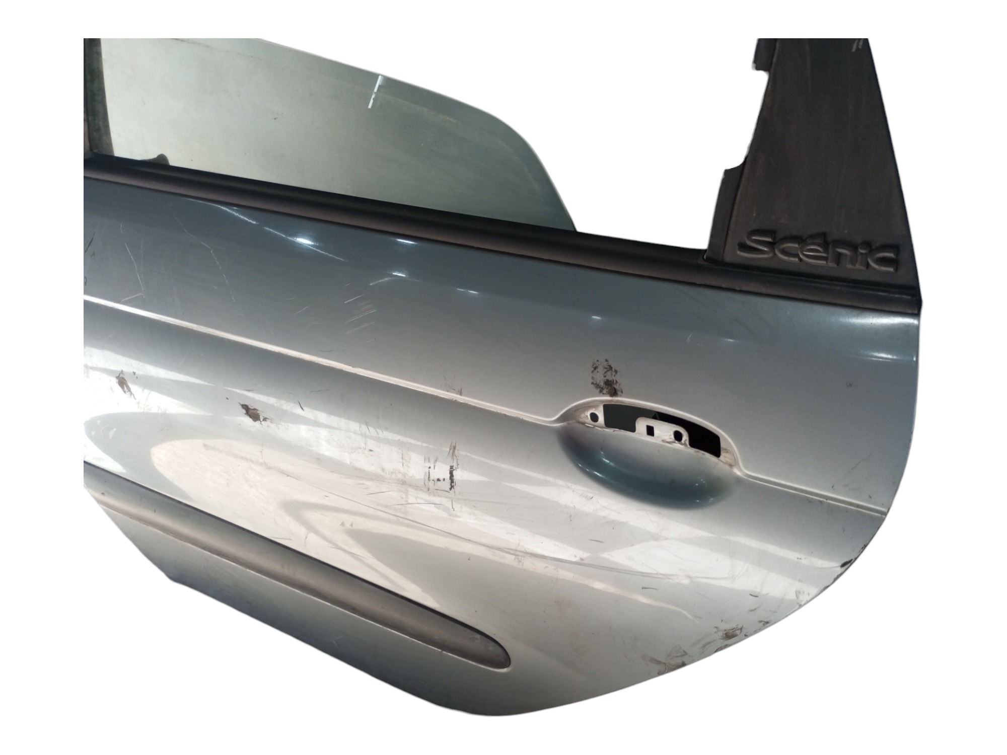 Porta Scenic 99 2000 2001 2002 2005 2008 Traseira Esquerda  Traseira Esquerda Prata 5