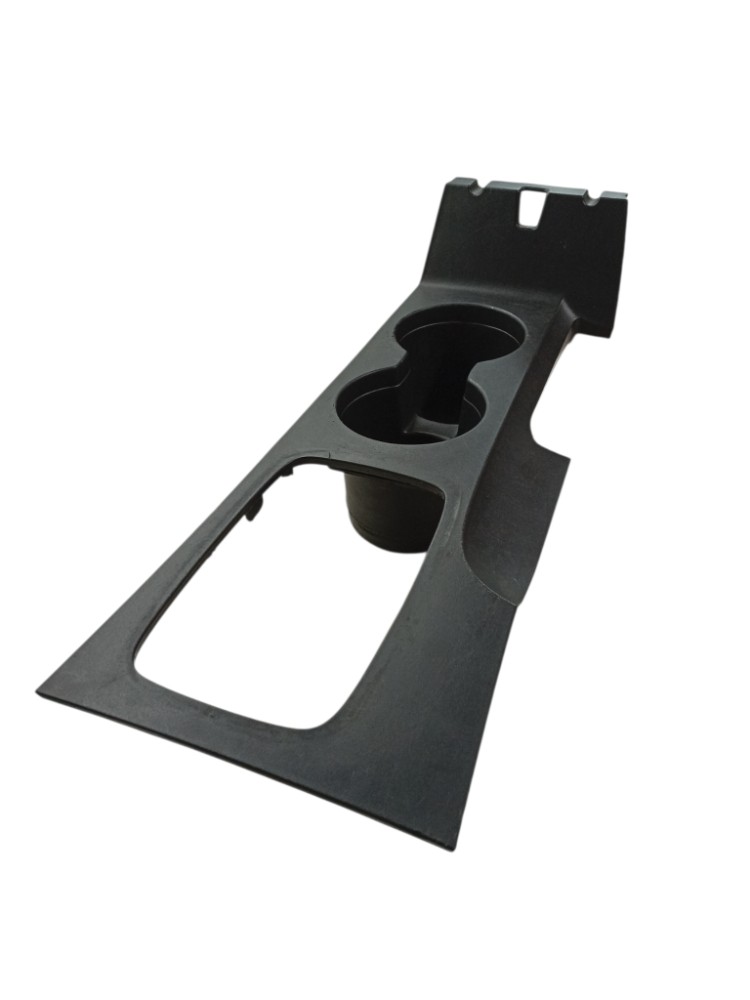 Moldura Console Porta Copos Ford Fusion 2006 2007 2008 Preto 2