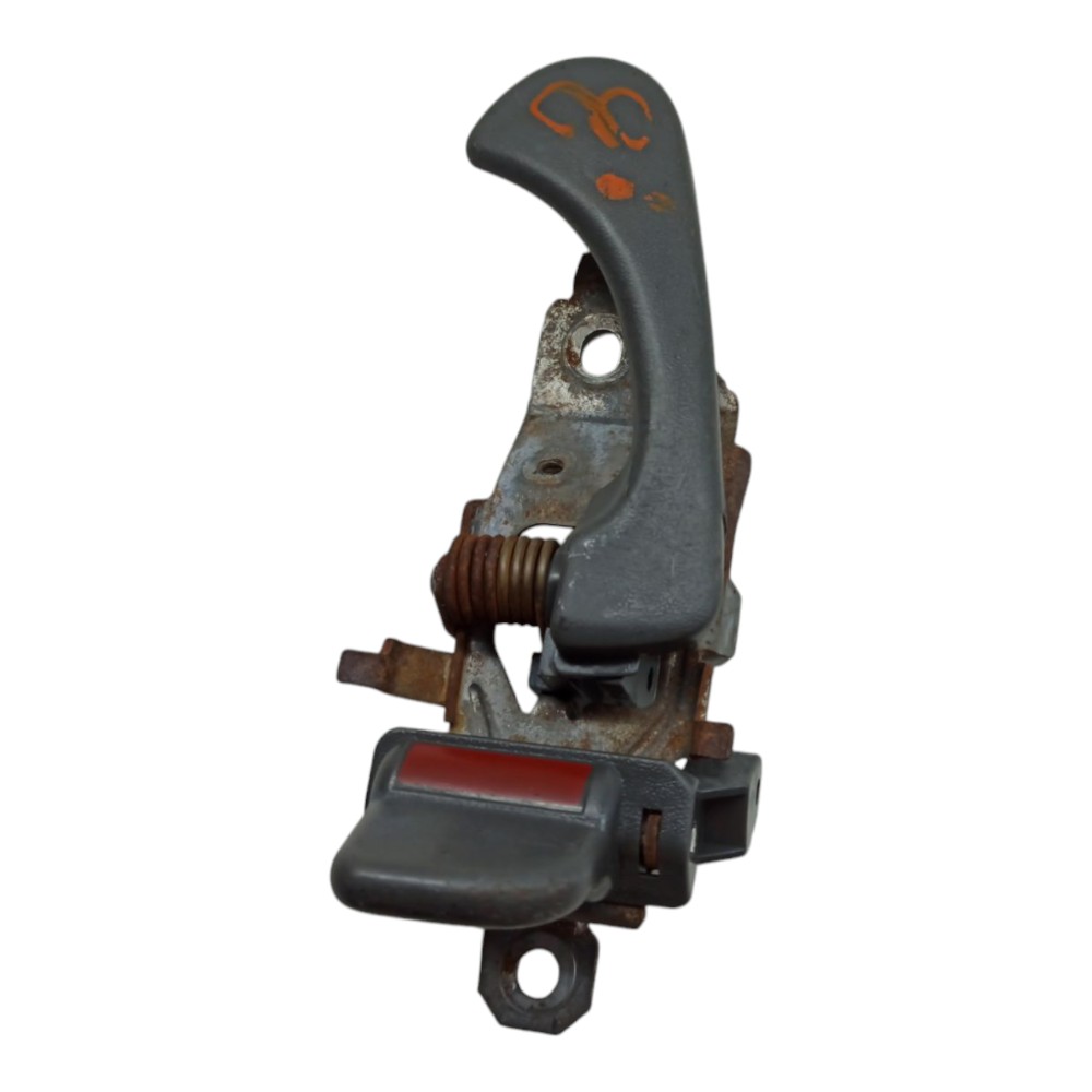 Macaneta Porta Pajero Sport 2002 Interna Traseira Esquerda Cinza 3