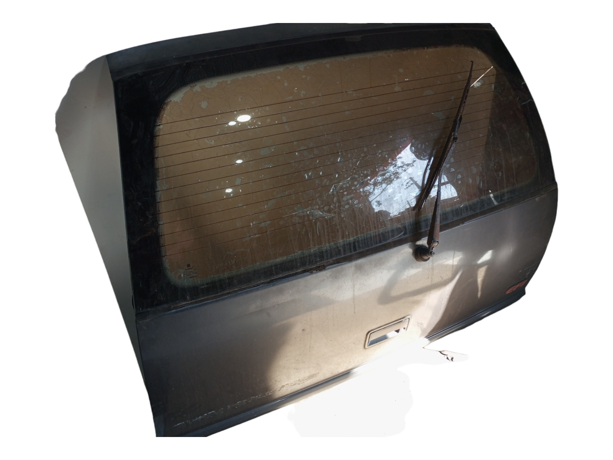 Tampao Tampa Traseira Blazer 97 98 99 Porta Malas Chevrolet Cinza 2