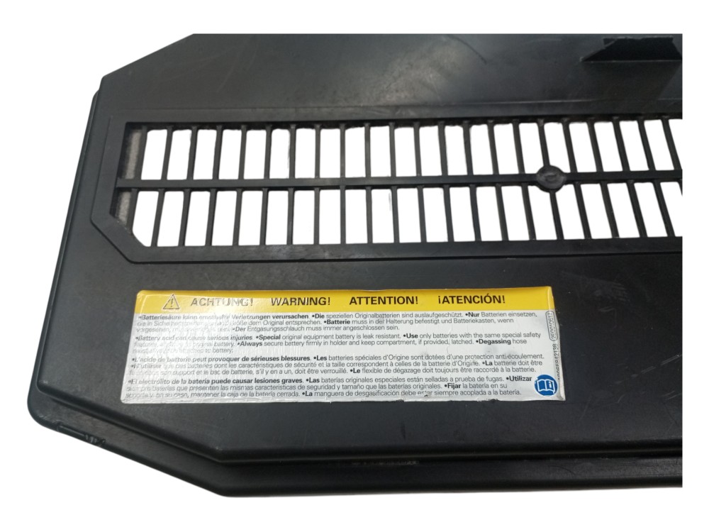 Tampa caixa bateria Volkswagen Touareg 2008 2009 2010 usada 3