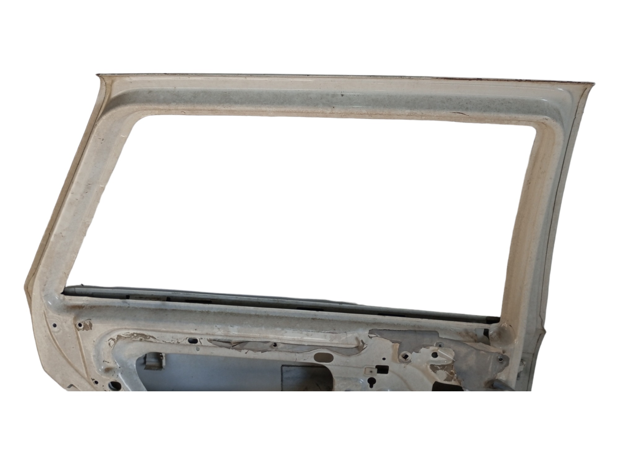 Porta Ford Fiesta 97 98 99 2000 2001 Traseira Esquerda Traseira Esquerda Branco 5