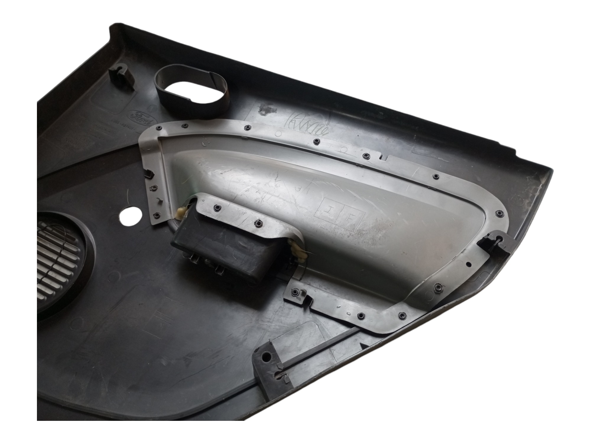 Forro Porta Ford Fiesta 2003 2009 2014 Traseiro Esquerdo Cinza 6