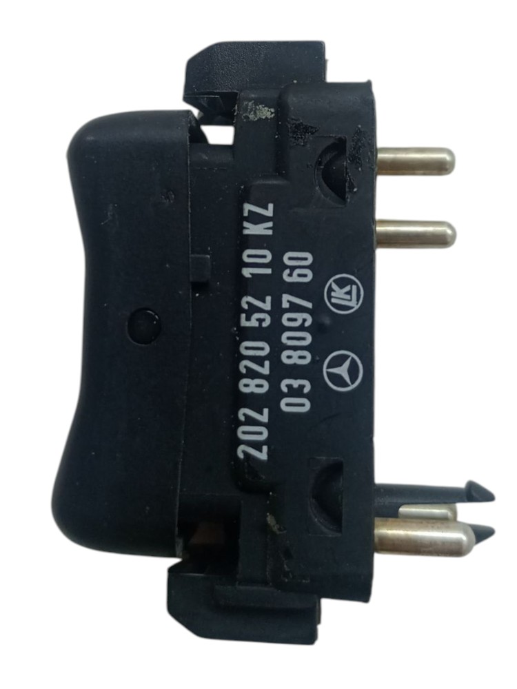 Botao Interruptor Eletrico Mercedes C280 96 97 98 99 2000  Preto 6