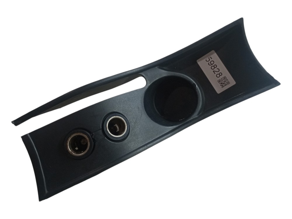 Moldura Porta Copos Freio Mao Citroen C4 Pallas 2008 2012  Preto 4