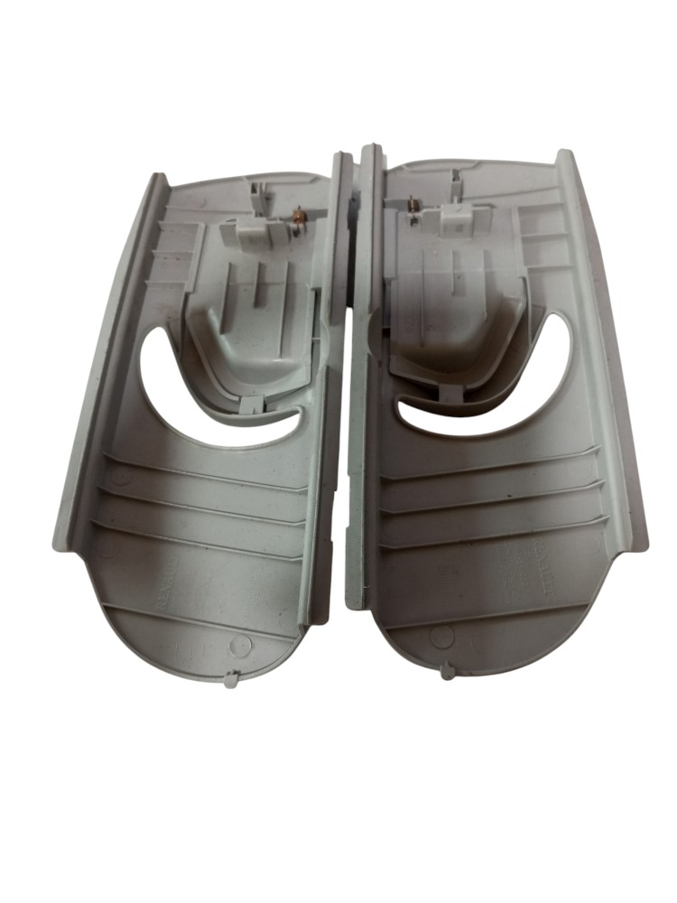 Moldura Coluna Cinto Renault Megane 2.0 2007 2010 2013 Par Cinza 5