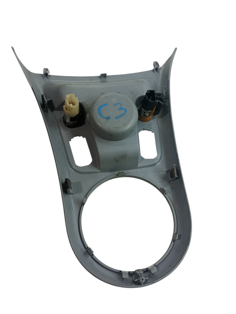 Moldura console central C3 2003 2005 2006 2007 2012 usado 3