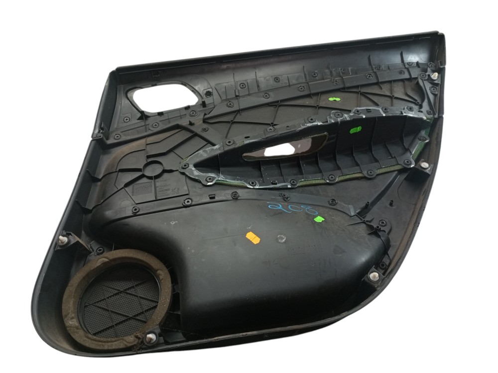 Forro Porta Peugeot 308 2012 2014 2016 Traseiro Esquerdo  Preto 5