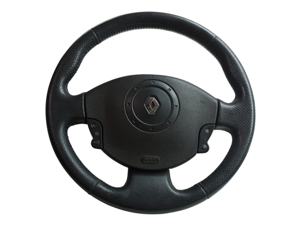 Volante Direcao Renault Megane 2008 2010 2013 Usado Preto
