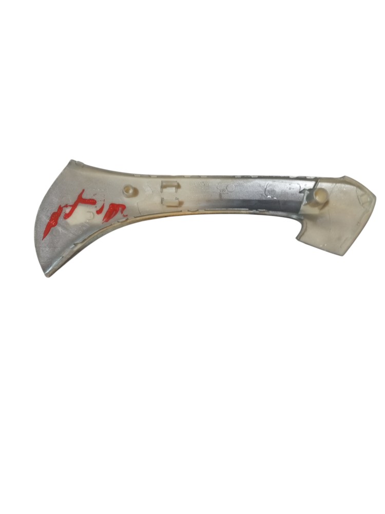 Moldura Puxador Porta Dianteira Renault Logan 2008 2010 2012 Cinza 5