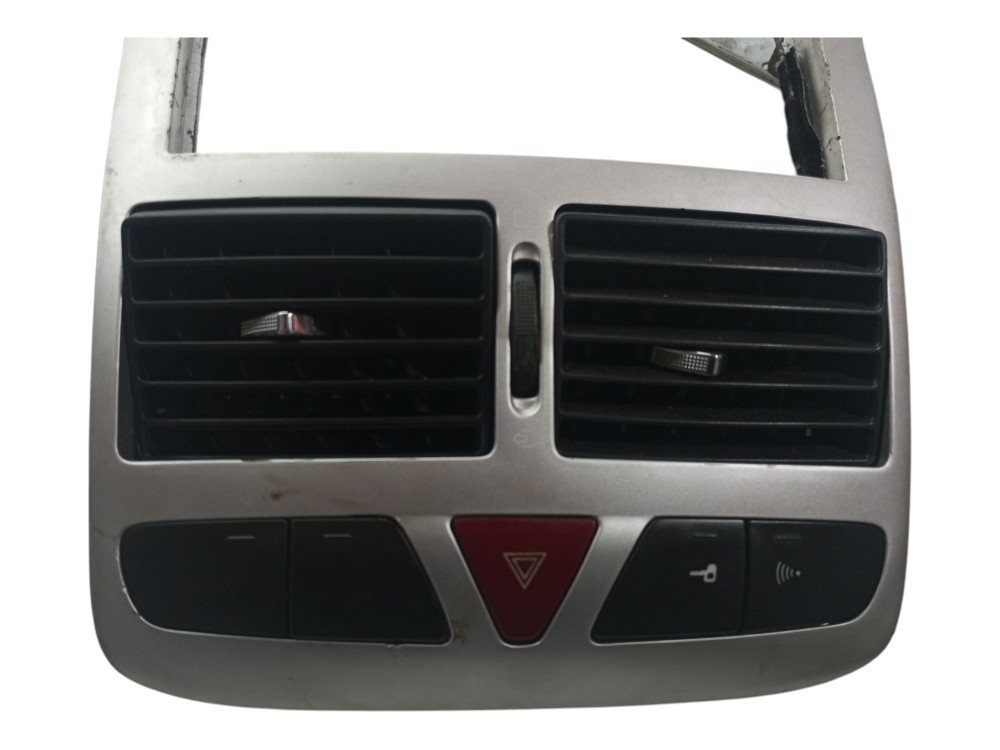 Moldura Painel Central Difusor Ar Peugeot 307 2002 2005 2008 6