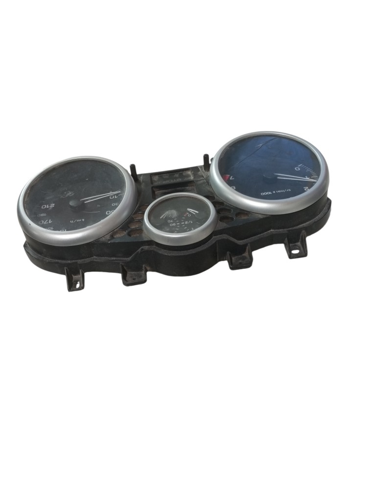 Painel Instrumento Central Peugeot 207 Passion 1.4 2008 2009 Preto 2