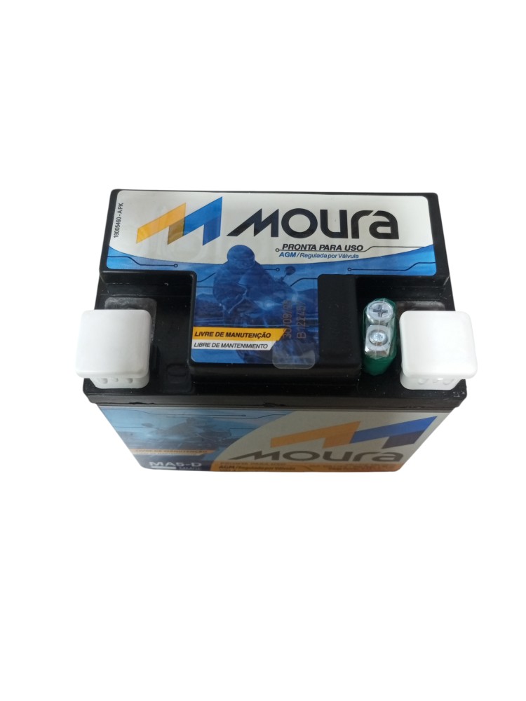 Bateria Moto Titan Fan Biz Bros Fazer 125 150 160 5ah 6